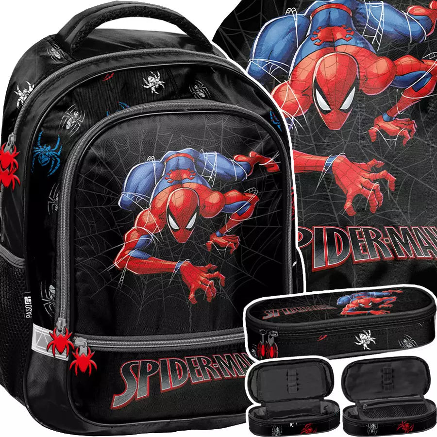 Mokyklinis rinkinys Spiderman Black – Paso
