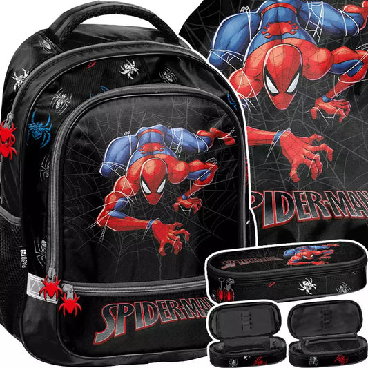 Mokyklinis rinkinys Spiderman Black – Paso