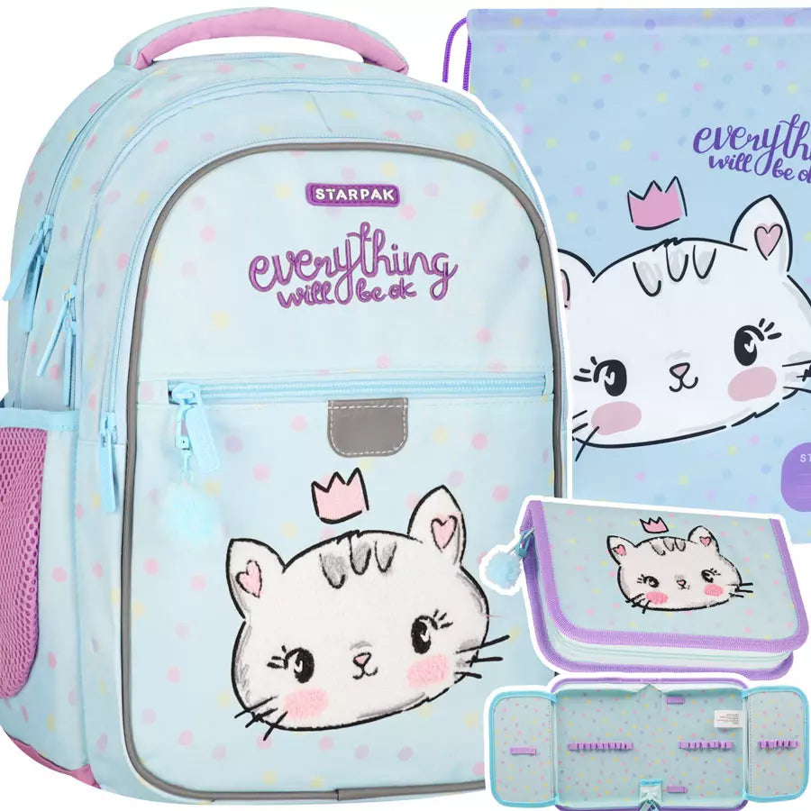 Mokyklinis rinkinys Kitty 3 dalių – Starpak