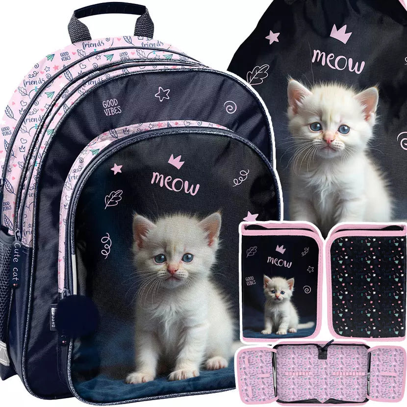 Mokyklinis rinkinys White Cat – Paso
