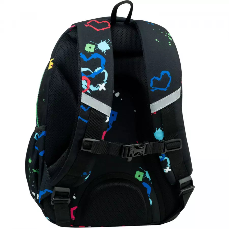 Mokyklinė kuprinė Hello Kitty Black Neon Jerry – CoolPack