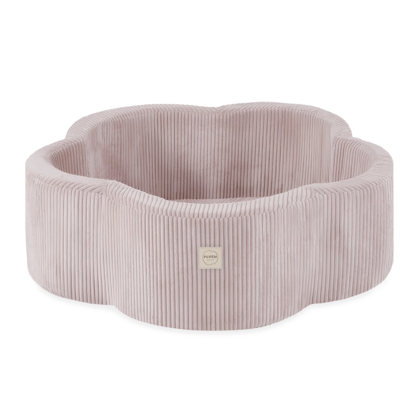 Premium Kordurojaus Kamuoliukų Baseinas Gėlė, Šviesiai Rožinis, 95x30 cm – pagrindinis vaizdas