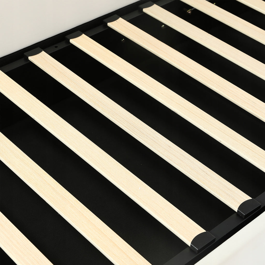 Vaikų lova kačiuko formos 90x200 cm su hidrauliniu skydu – vaizdas 9