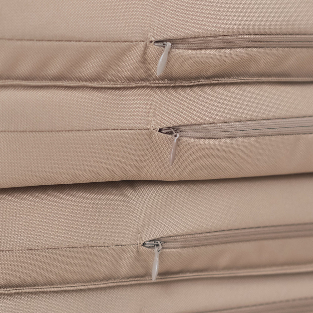 PLUSH NEST Gėlės Formos Lauko Kilimėlis, Smėlio SP – vaizdas 8