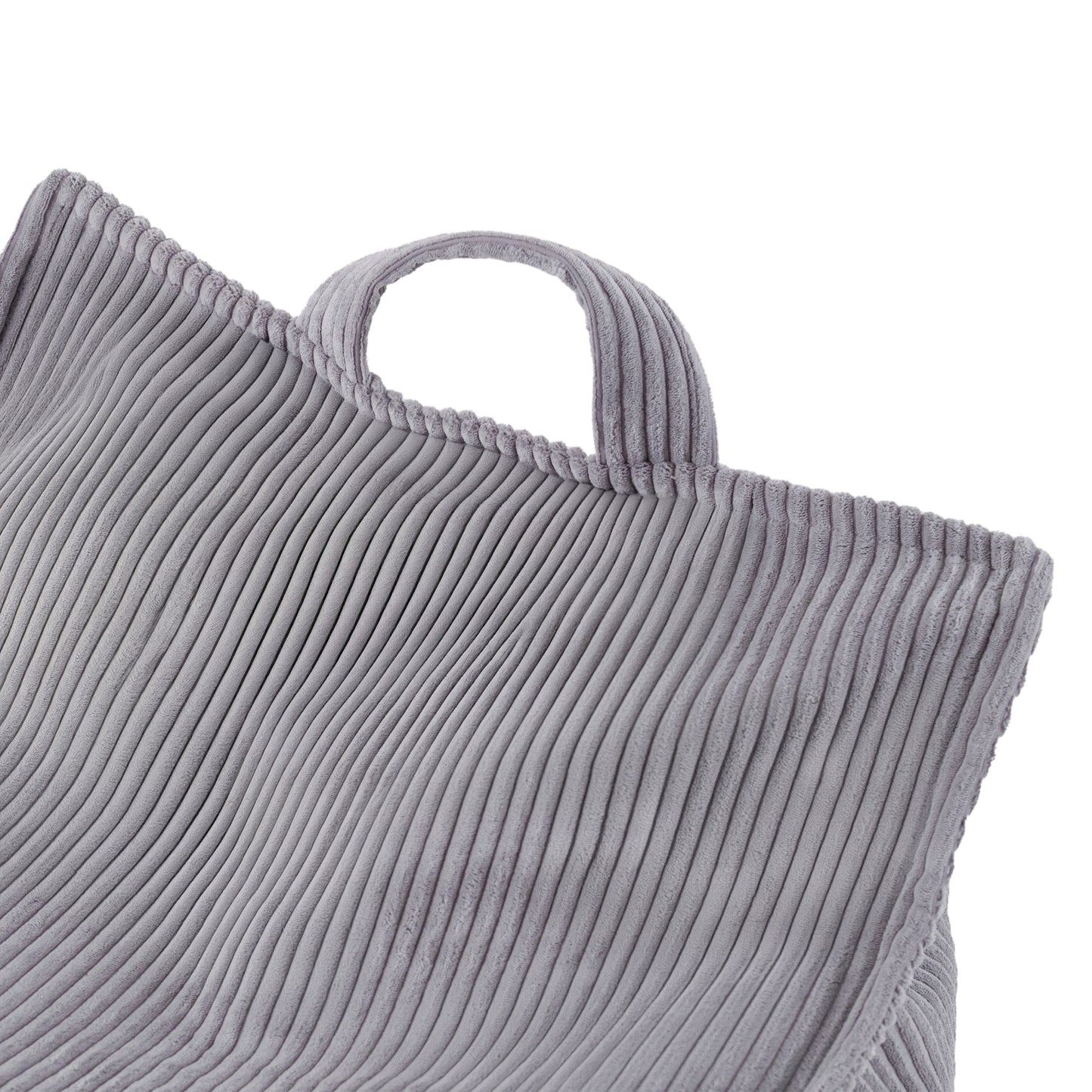 Kvadratinis Vaikų Fotelis, Pilkas, matmenys – vaizdas 5