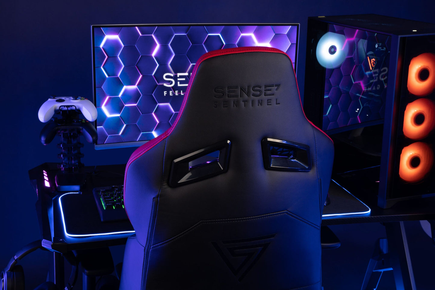 Sense7 Sentinel žaidimų kėdė paaugliams – nuotrauka 70