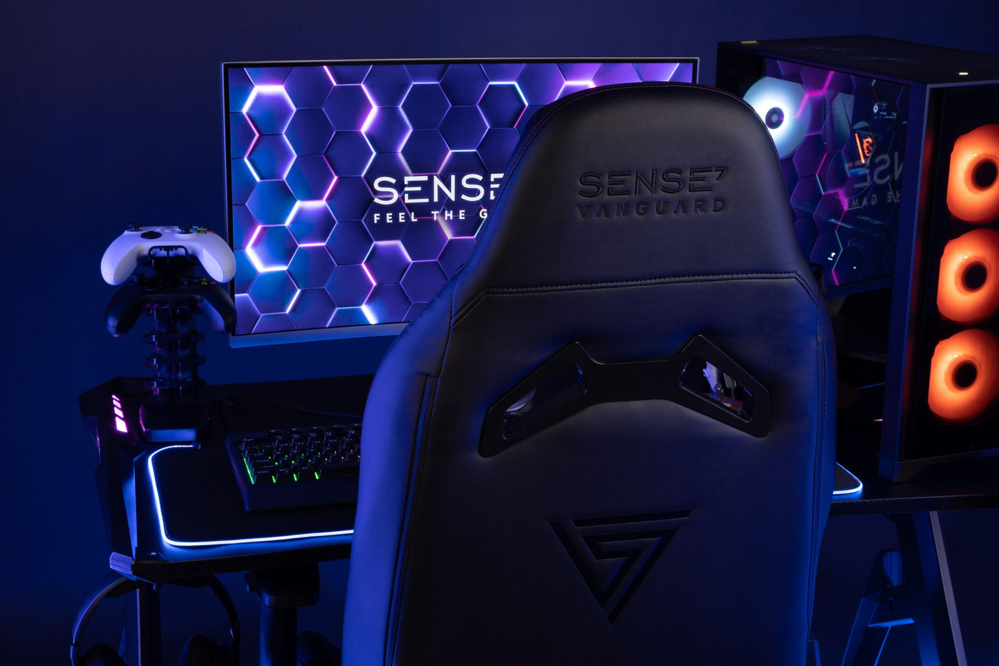 Sense7 Vanguard žaidimų kėdė paaugliams – nuotrauka 18