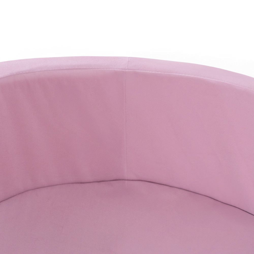 Aksominis Baseinas PLUSH NEST, Rožinis, 90x30 cm – vaizdas 6