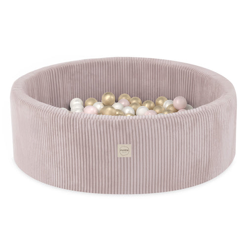 PLUSH NEST Aksominis Kamuoliukų Baseinas, Šviesiai Rožinis, 90x30 cm – pagrindinis vaizdas