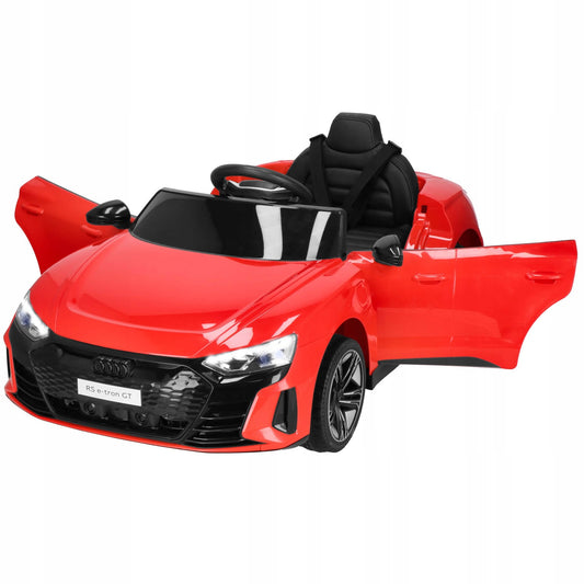 Audi RS e-tron GT Akumuliatorinis Automobilis: Oda, Nuotolinis Valdymas, Minkšti EVA Ratai