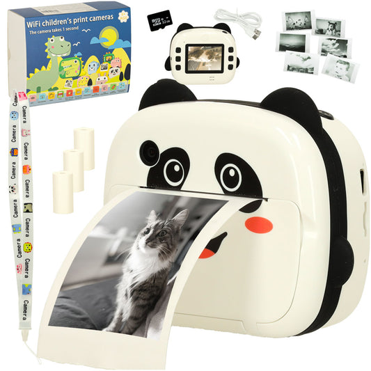 Momentinis fotoaparatas - terminis spausdintuvas panda