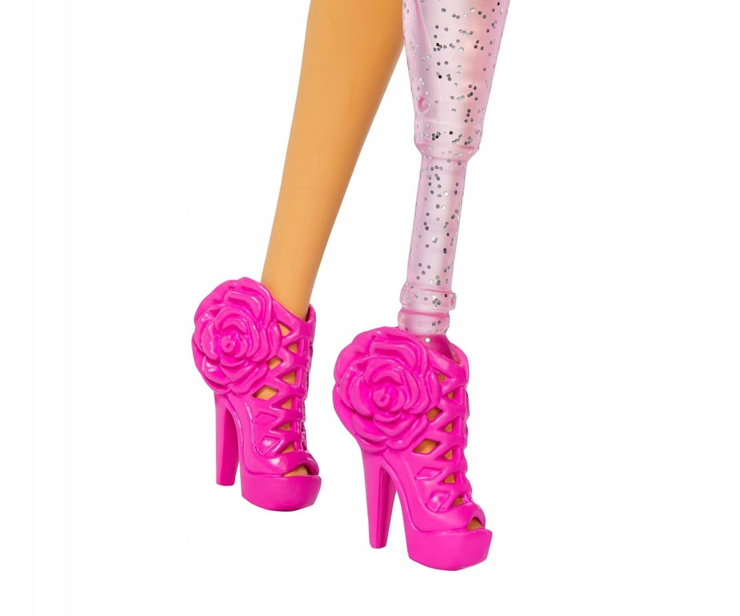 Barbie Deluxe Fashionistas lėlė, protezuota koja, aprašomos medžiagos – vaizdas 3