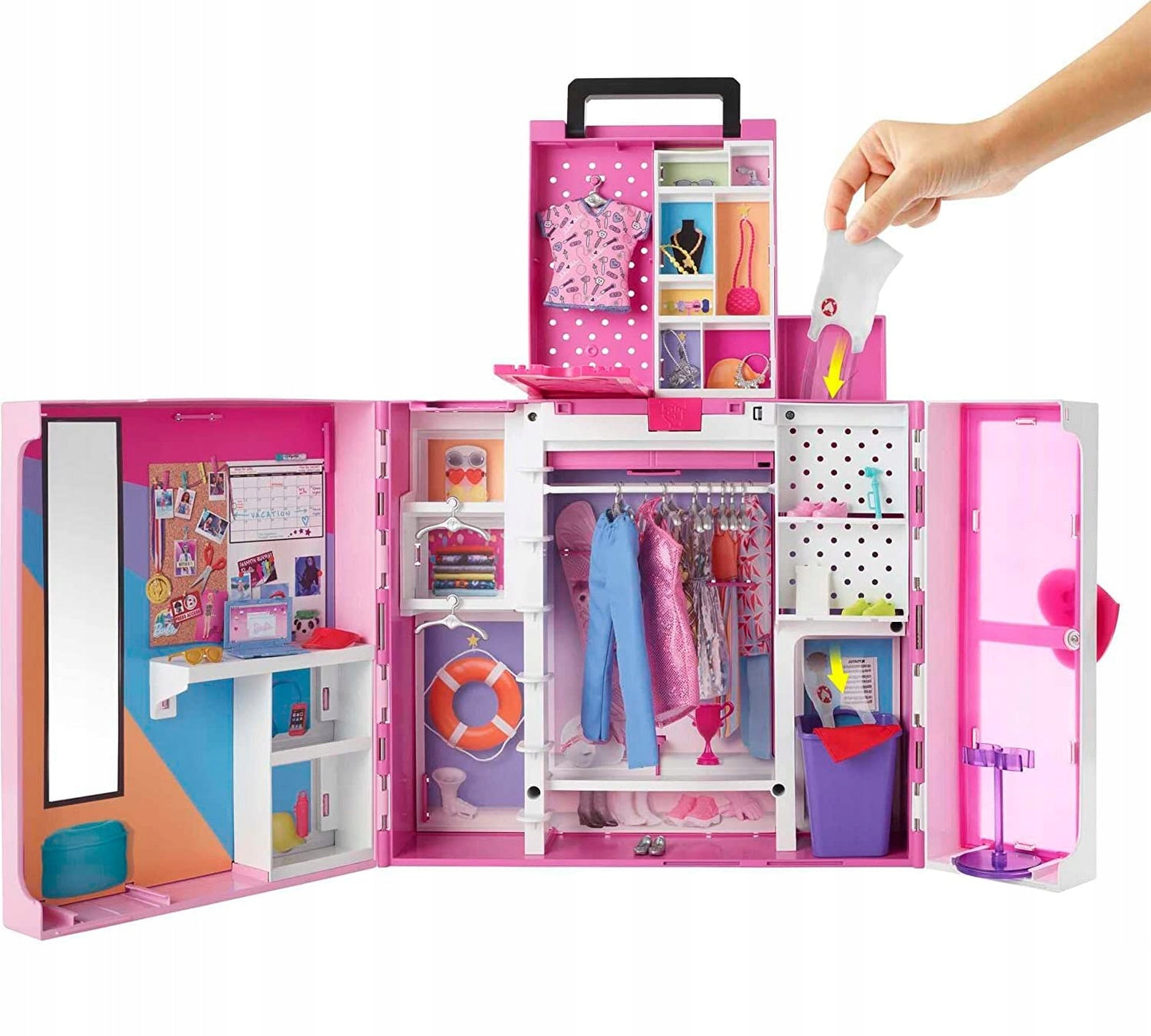 Barbie „Dream Wardrobe“ drabužių spinta – vaizdas 2