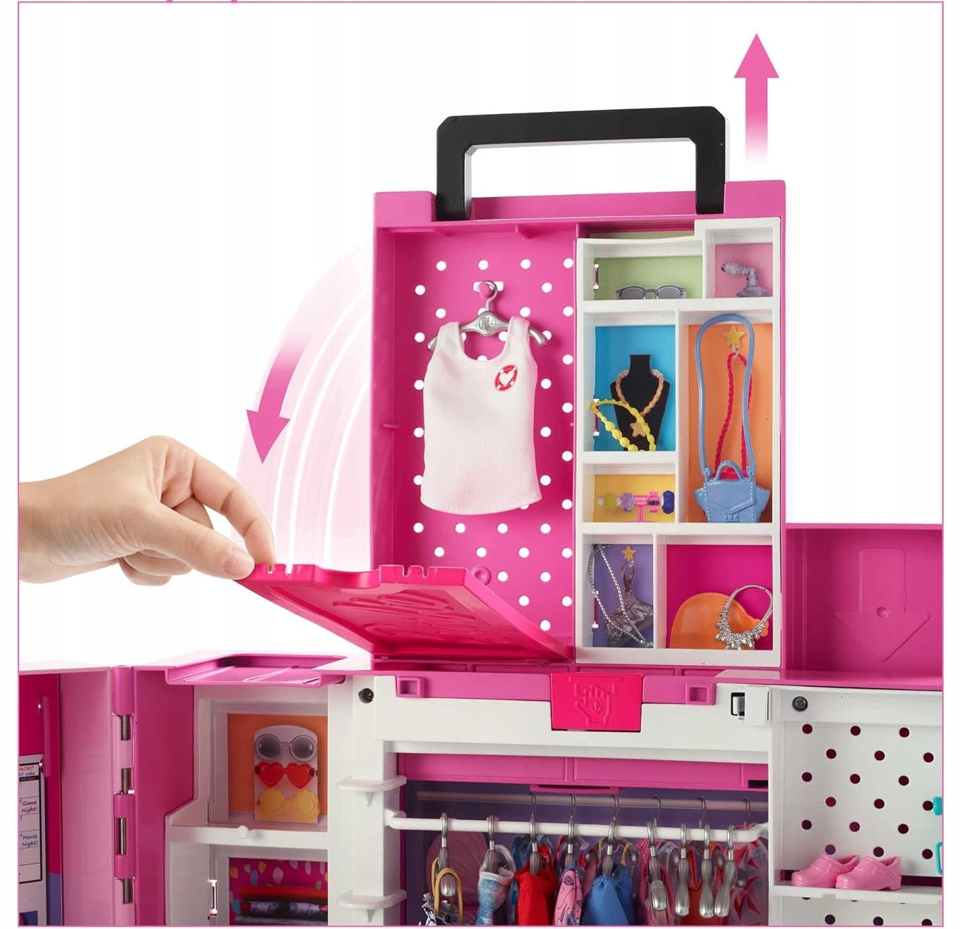 Barbie „Dream Wardrobe“ drabužių spinta, rekomenduojamas amžius – vaizdas 4
