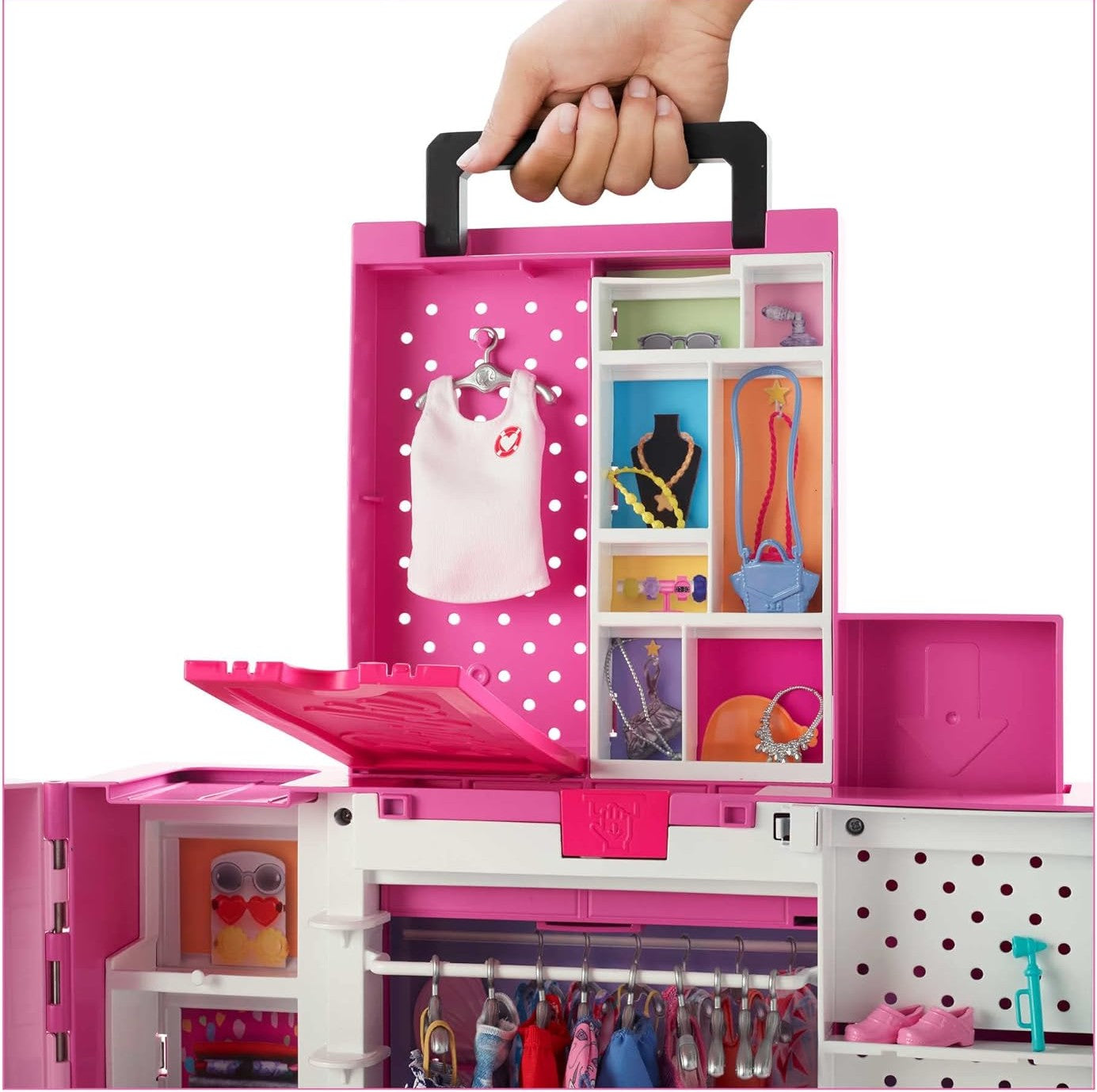 Barbie „Dream Wardrobe“ drabužių spinta, originali pakuotė – vaizdas 9