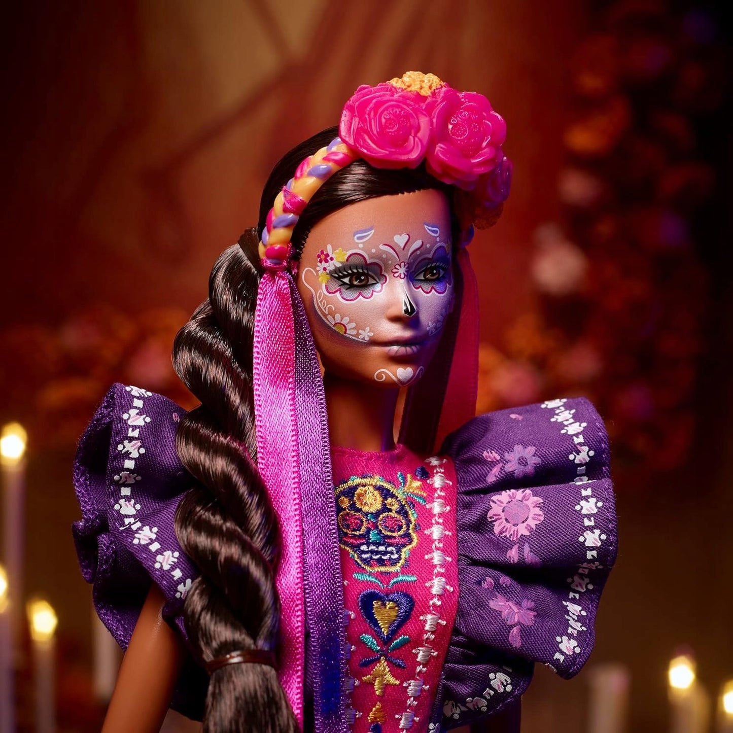 Barbie kolekcinė lėlė Día de Muertos 2022, CE sertifikatai – vaizdas 4