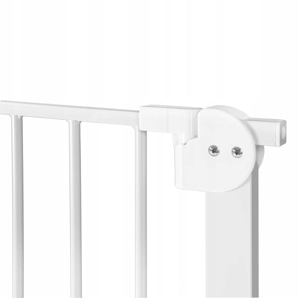 Apsauginis turėklų vartų barjeras vaikams, montavimo plotis 74-105 cm – vaizdas 5