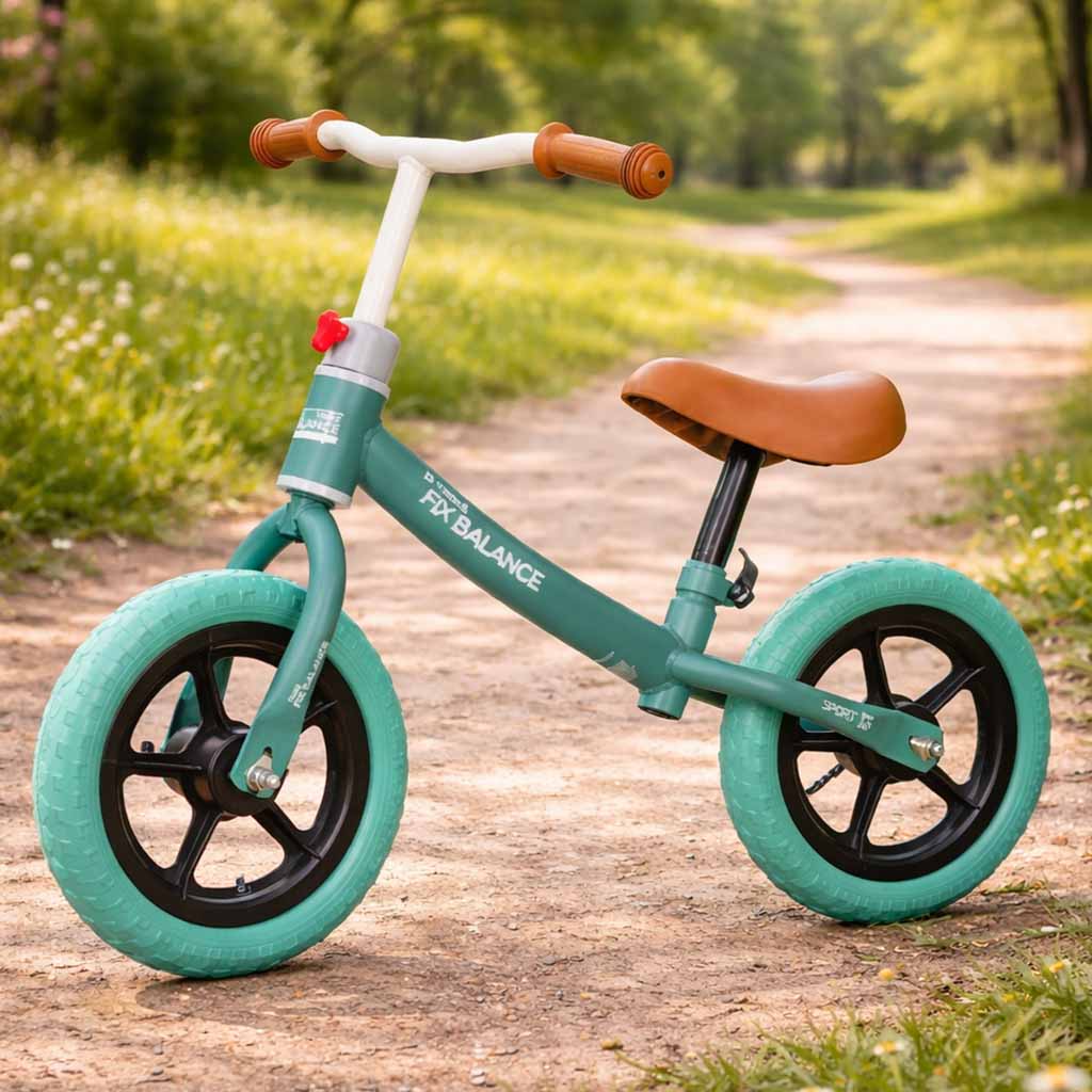 Balansinis dviratukas Trike Fix Balance žalias