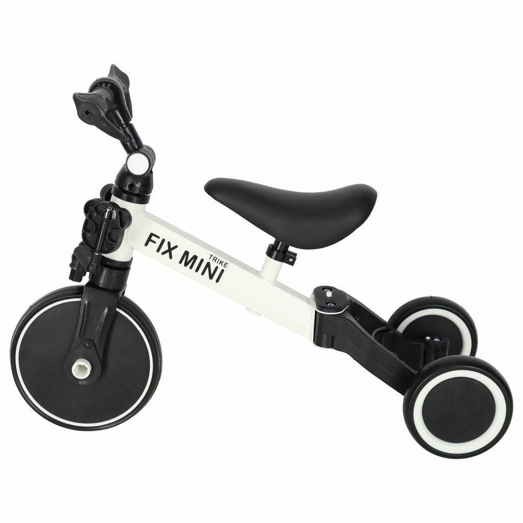 Balansinis dviratukas–triratukas Trike Fix Mini 3in1 su pedalais, juodas