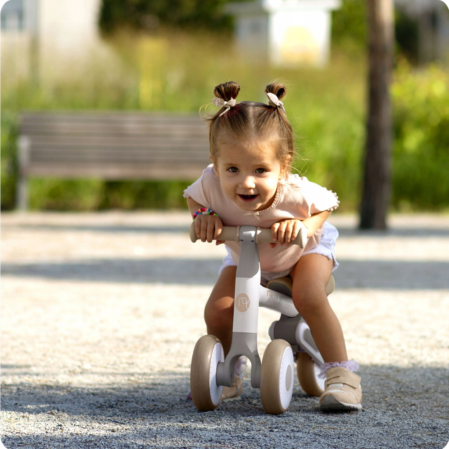 Nukido Pusiausvyros Dviratis Triratukas Vaikams nuo 1 m.