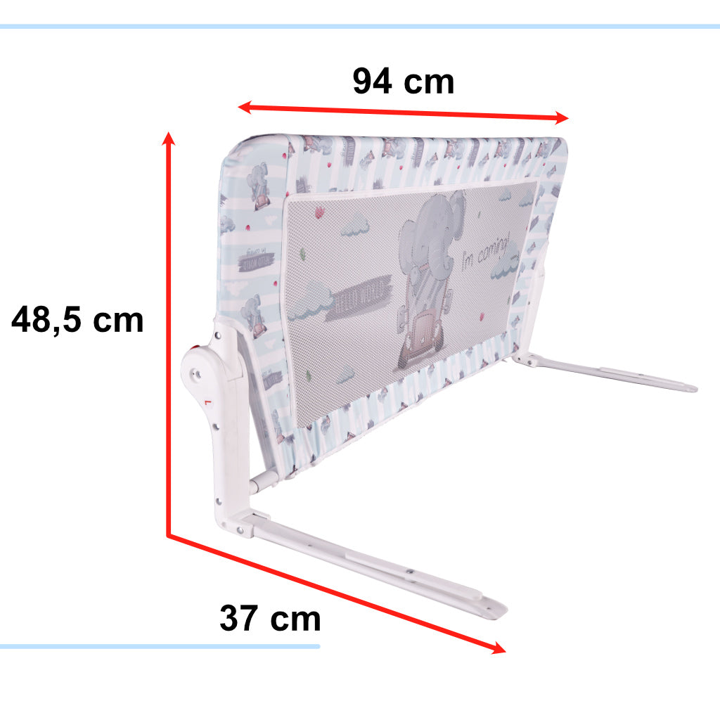 Apsauginiai vartai, barjeras, lovos apsauga 90 cm dramblys