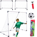 Sulankstomi vaikiški futbolo vartai 2-in-1, 185x120x70 cm