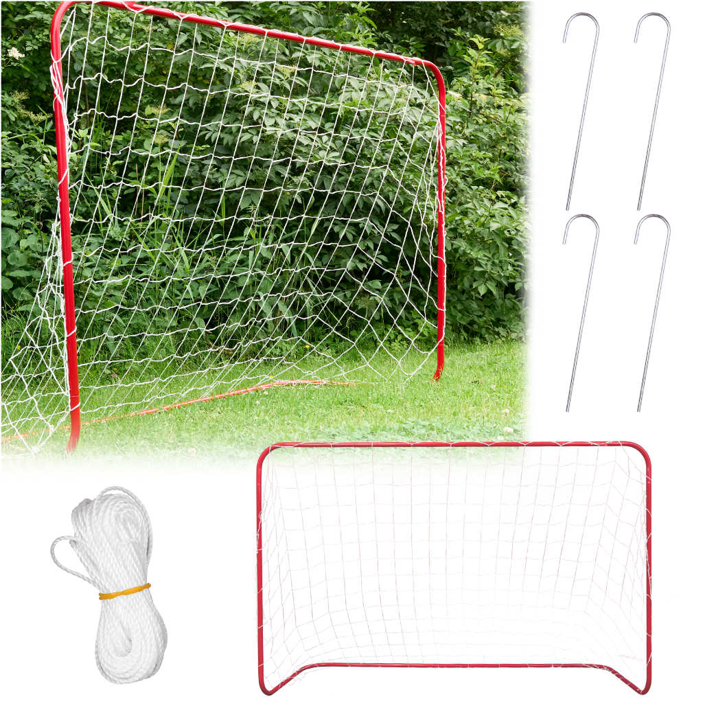 Futbolo vartai vaikams, treniruotėms, 183 x 122 x 61 cm