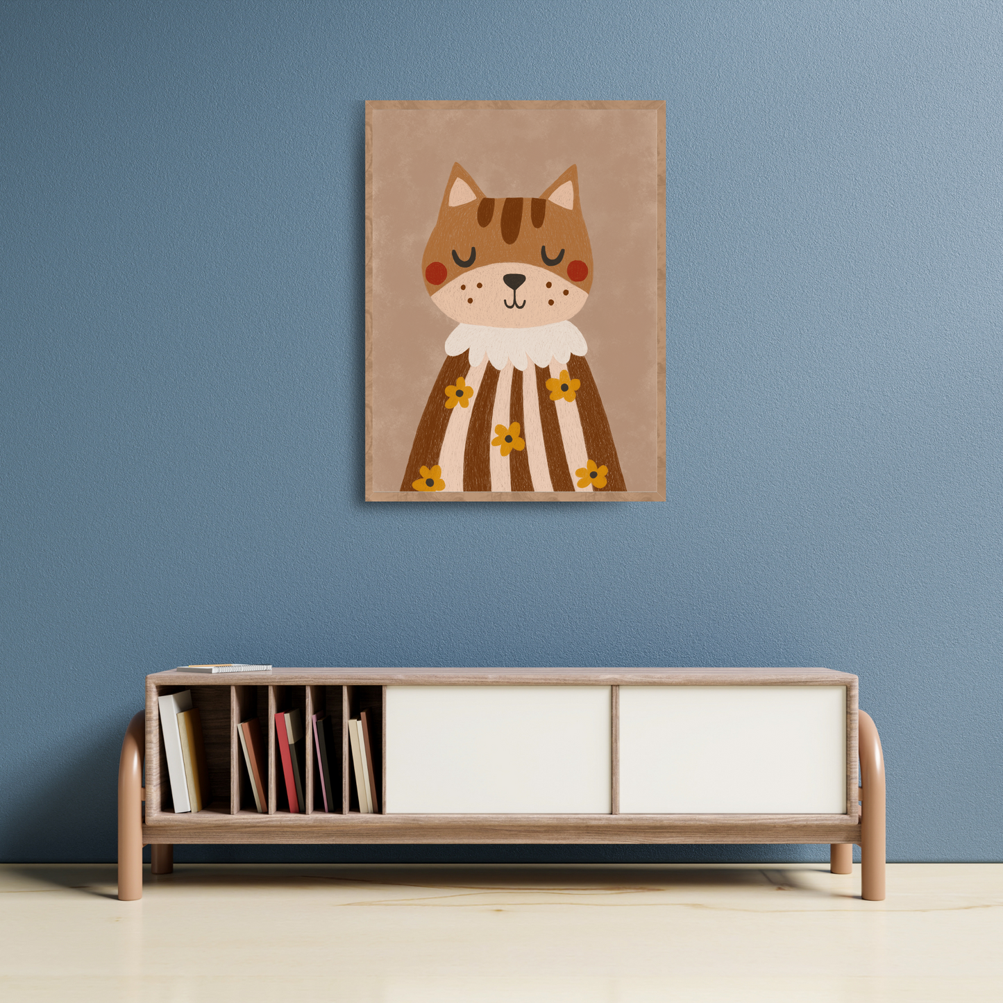 Plakatas - piešinys "Katinėlis"