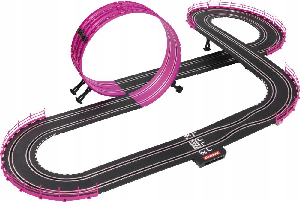 Carrera GO!!! - Girls Power Glamour Racing 49m Automobilių Trasa + 2 Automobiliai (Modelis 62579) - vaizdas 3