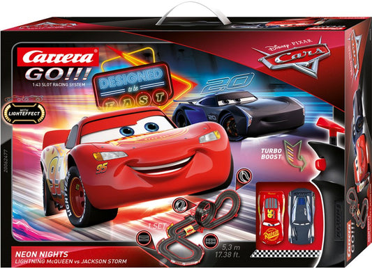 Carrera GO!!! - Disney Cars - Neon Nights (Modelis 62477) - pagrindinis vaizdas