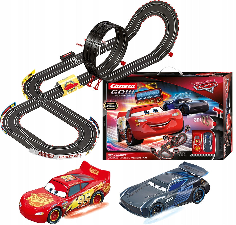 Carrera GO!!! - Disney Cars - Neon Nights (Modelis 62477) - vaizdas 2