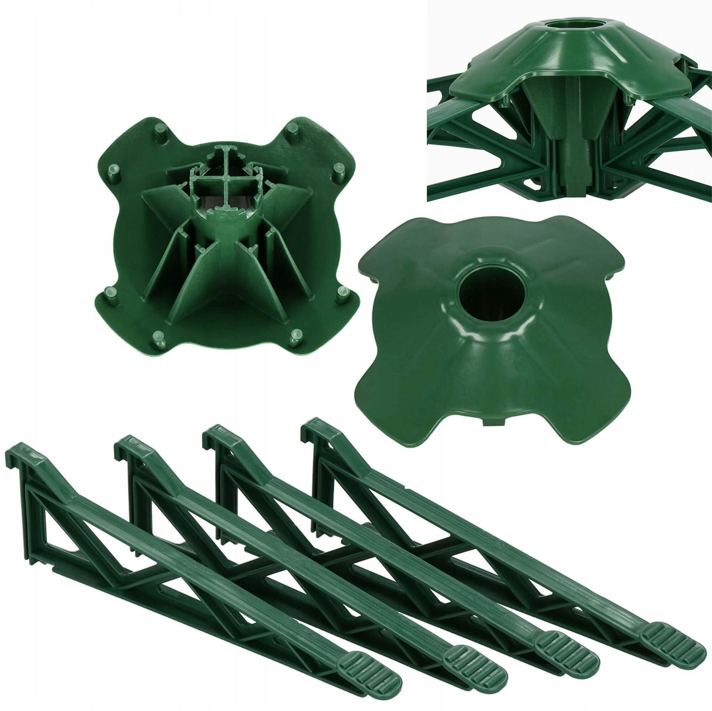 Dirbtinė pušis, 250cm, tanki, snieguoti galai, PREMIUM – vaizdas 4