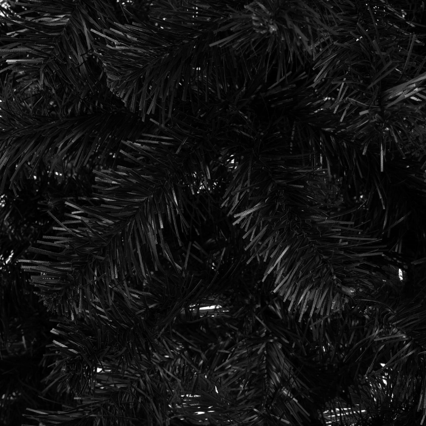 Dirbtinė Juoda Kalėdų Eglutė 180 cm, tanki su stovu, premium kokybė - vaizdas 7