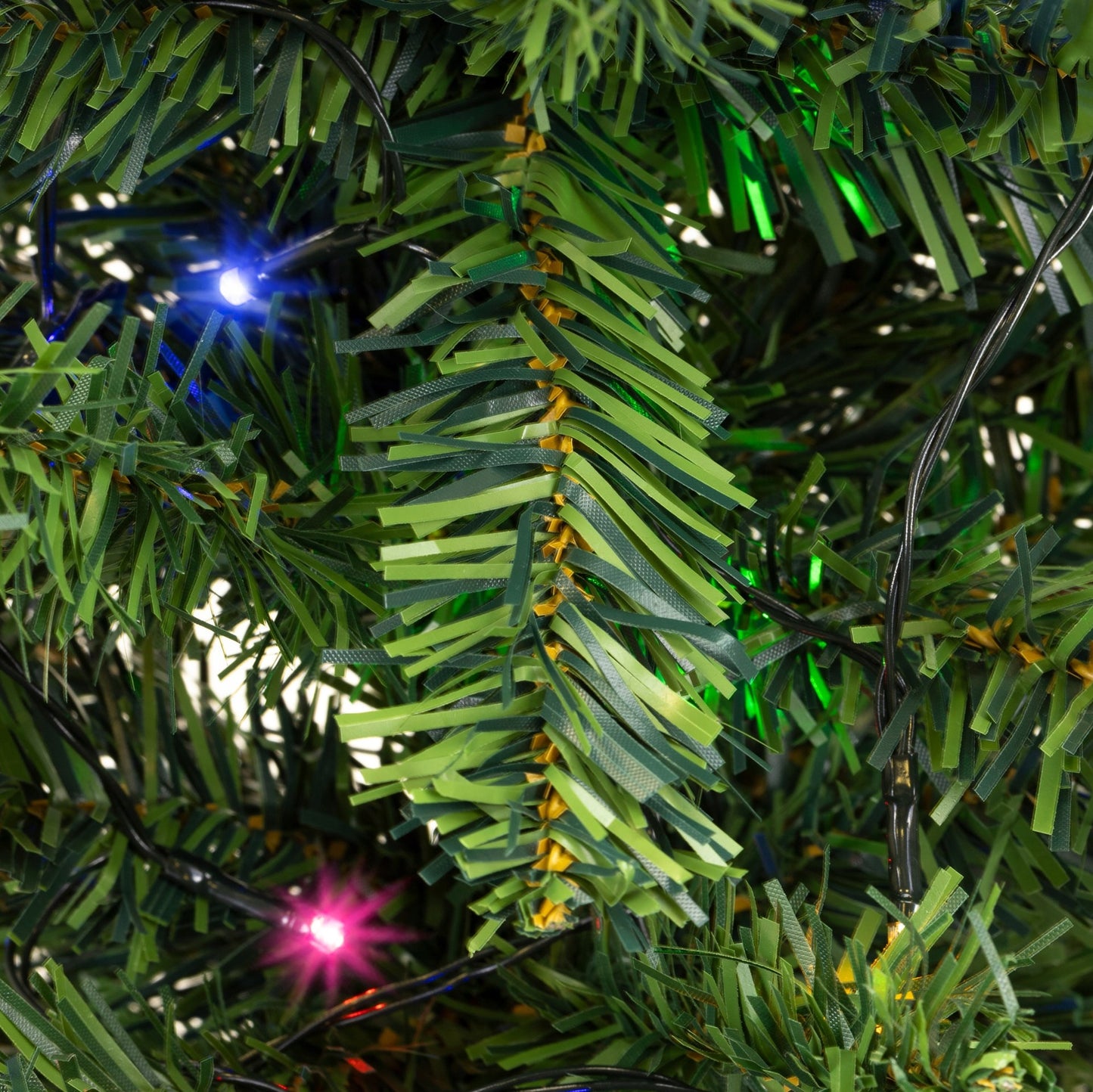 Dirbtinė Kalėdų eglutė su LED lemputėmis 90 cm - vaizdas 7