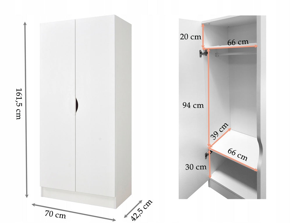 Vaikiška spinta Vienaragis, plotis 70 cm – vaizdas 3