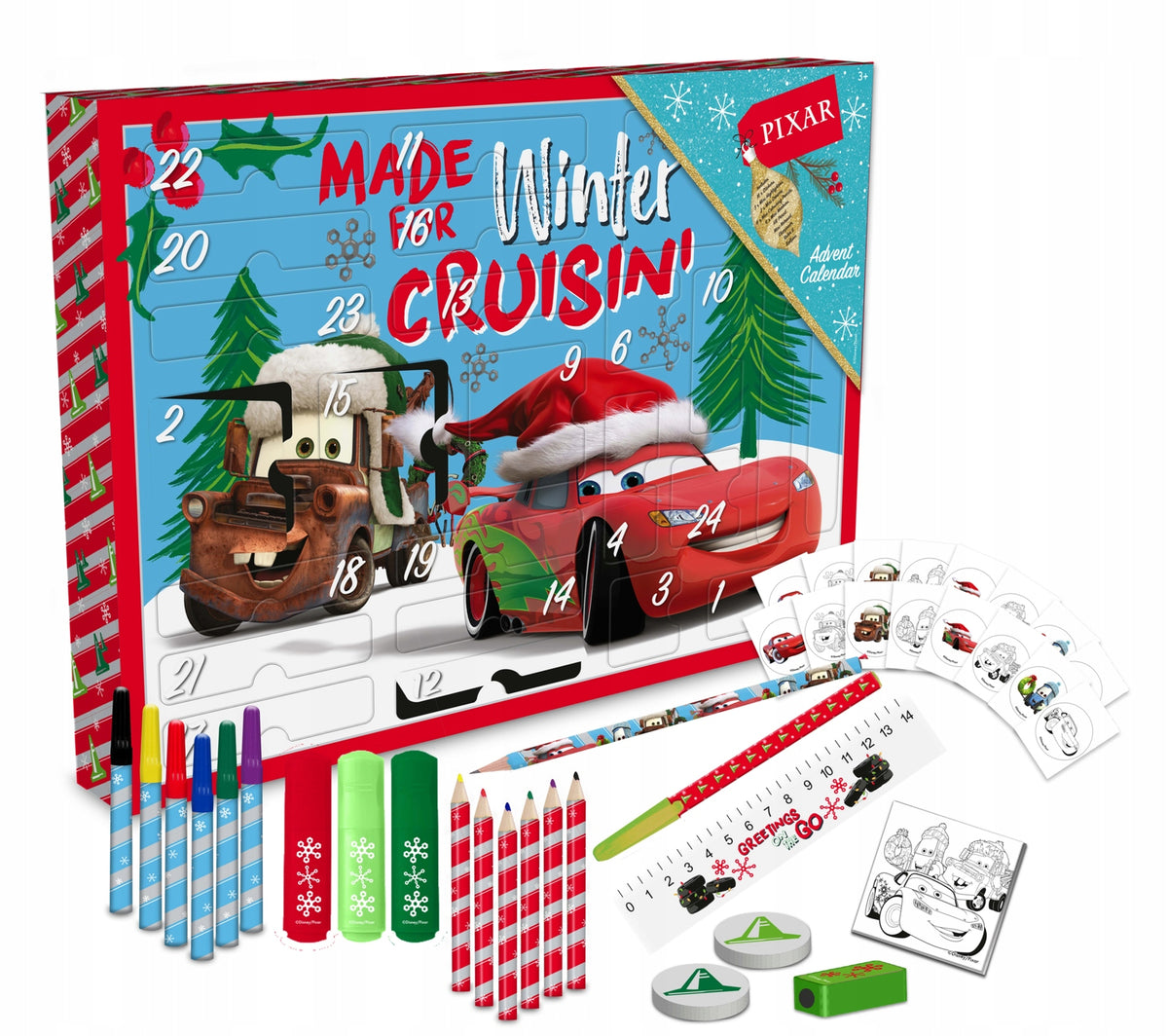 „Disney Cars“ Advento Kalendorius – pagrindinis vaizdas