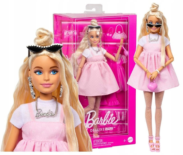 Barbie Deluxe Fashionistas lėlė šviesiais plaukais HYV27 – pagrindinis vaizdas
