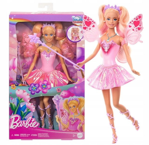 Barbie fėja lėlė JCP76, su stebuklinga lazdele ir spalvos keitimo efektu – pagrindinis vaizdas