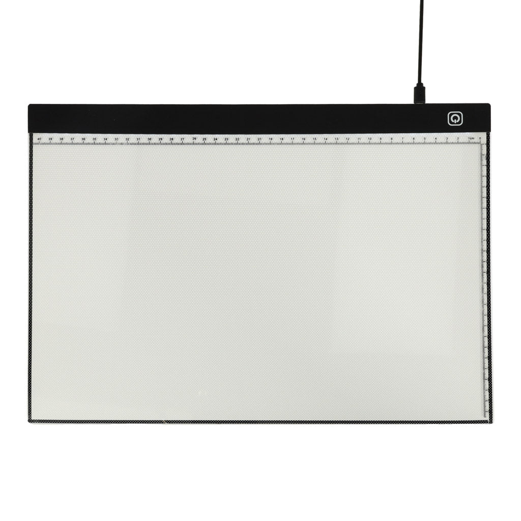 Šviečianti piešimo planšetė A3 su LED apšvietimu ir USB maitinimu