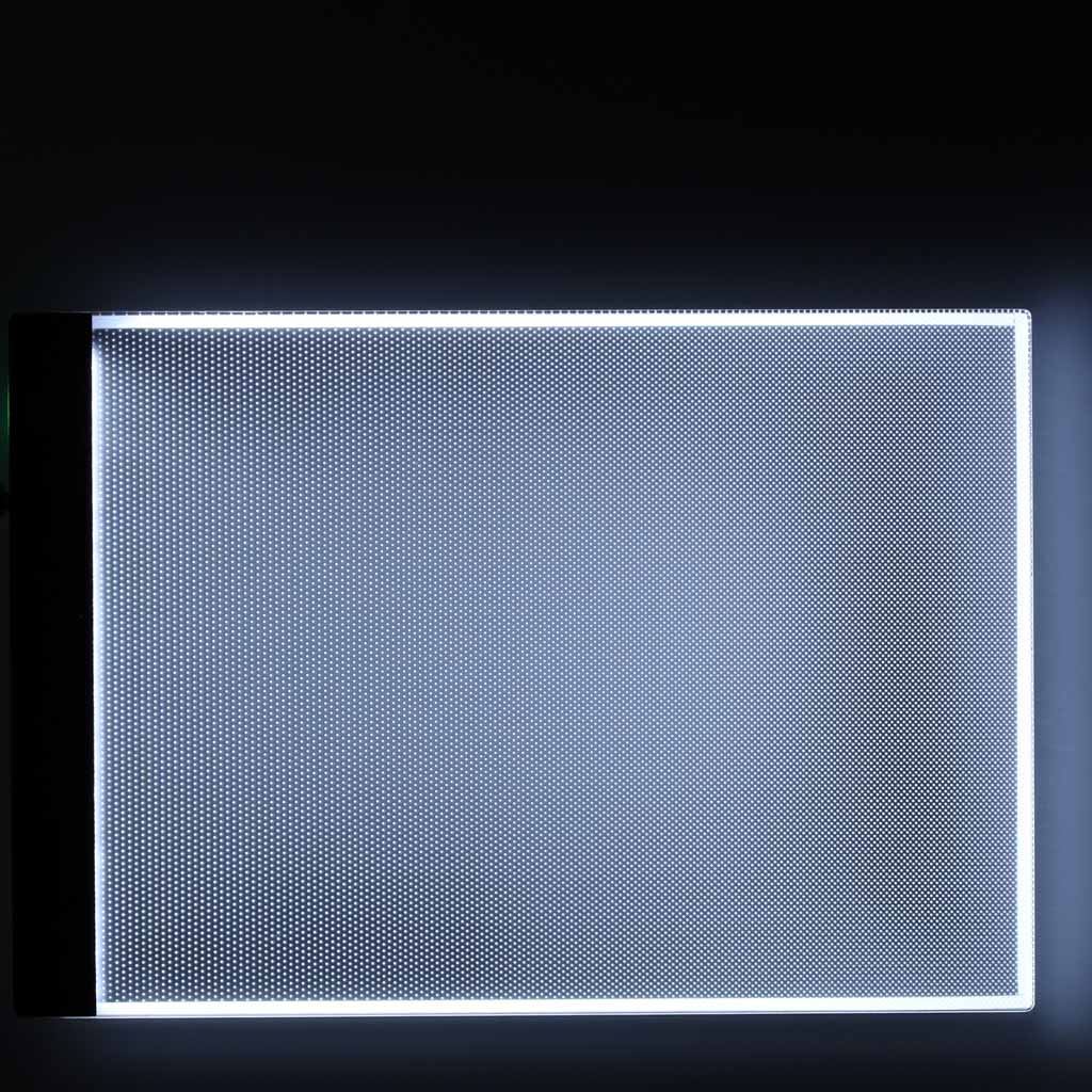 LED planšetė piešimui ir kopijavimui A4 – apšviesta piešimo lenta