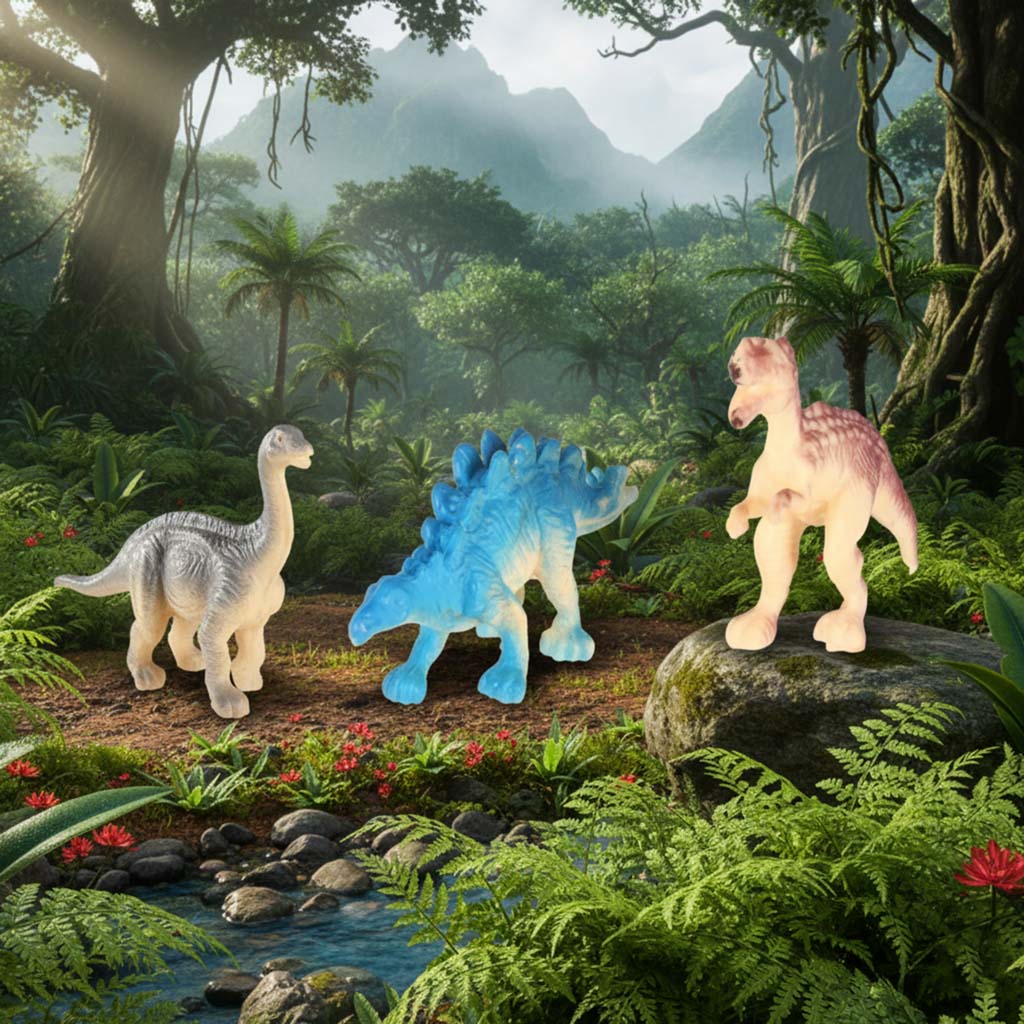 Dinozaurų archeologinis kasinėjimo rinkinys: XL kiaušinis su 12 figūrėlių