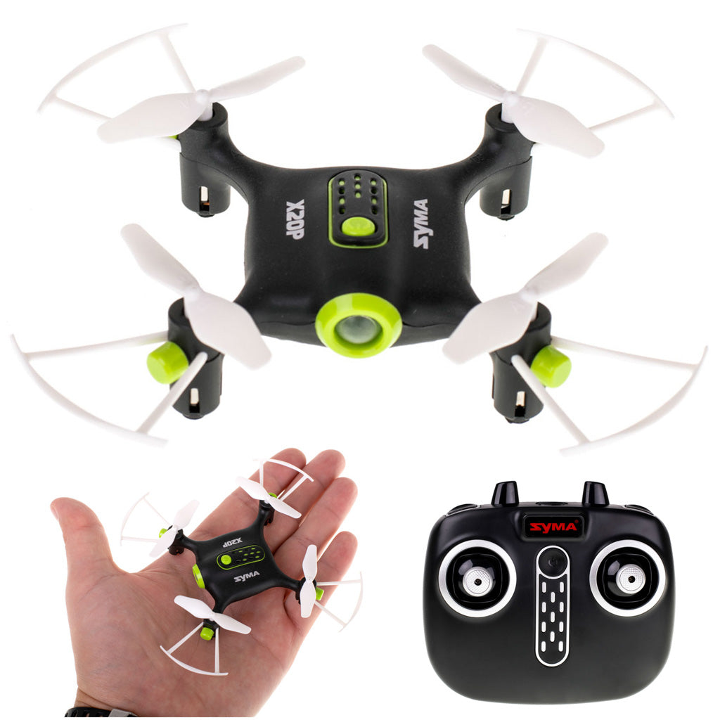 RC dronas SYMA X20P 2,4 GHz RTF su 360° akrobatika