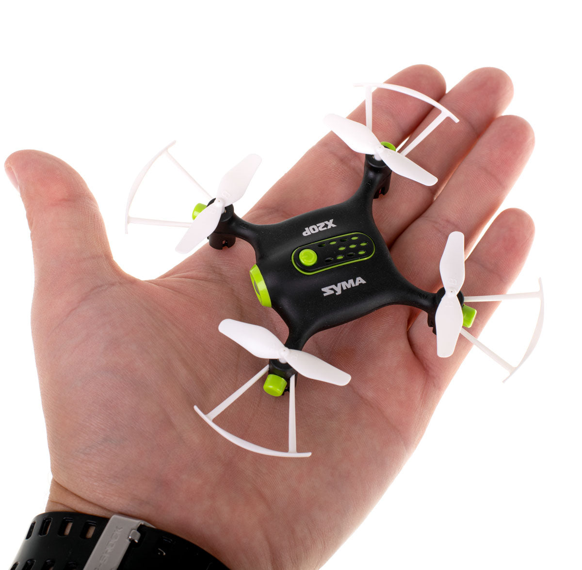 RC dronas SYMA X20P 2,4 GHz RTF su 360° akrobatika
