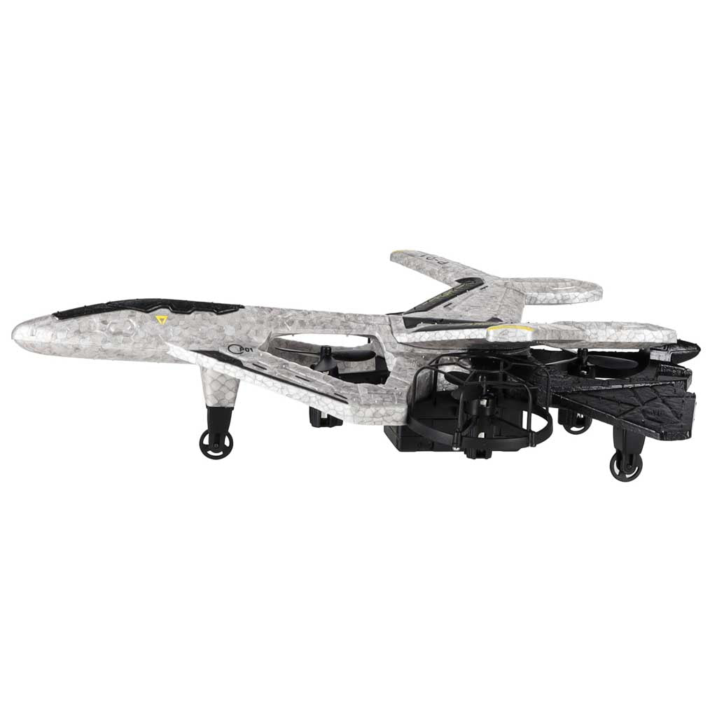 Dronas Syma P01 lėktuvo formos, LED, 2,4 GHz, 13 specialių funkcijų, salto