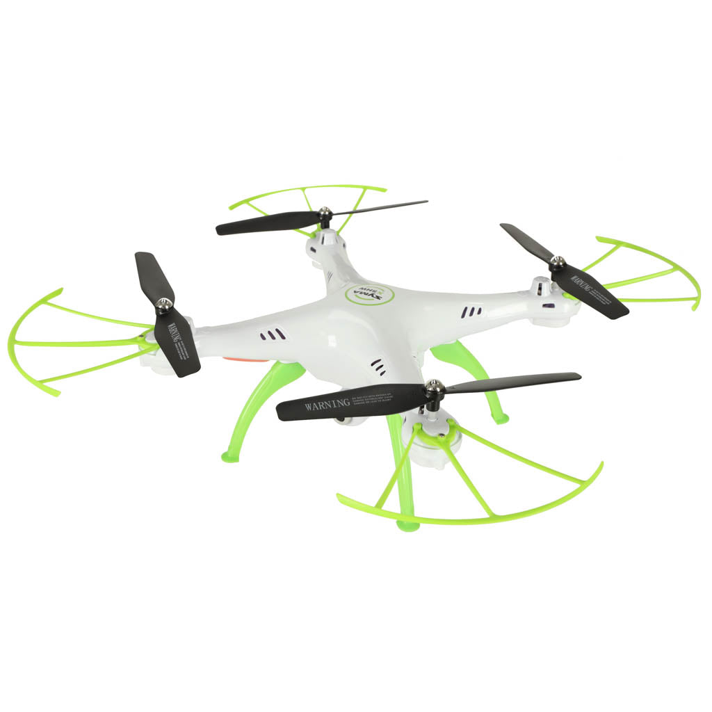 Baltas Syma X5HW RC dronas su FPV WiFi 2,4 GHz kamera – vaizdas 5