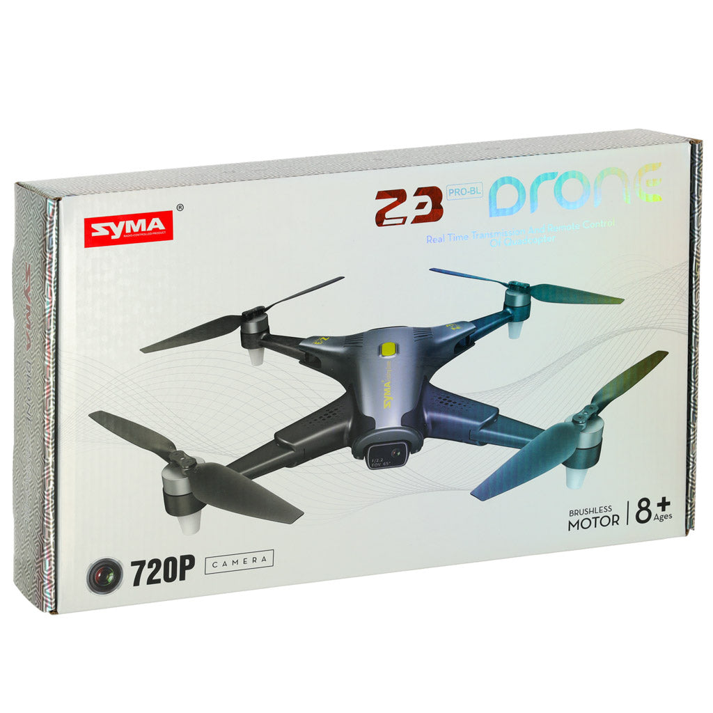 RC dronas Syma Z3PRO 2.4GHz 4CH su Wi-Fi, juodas