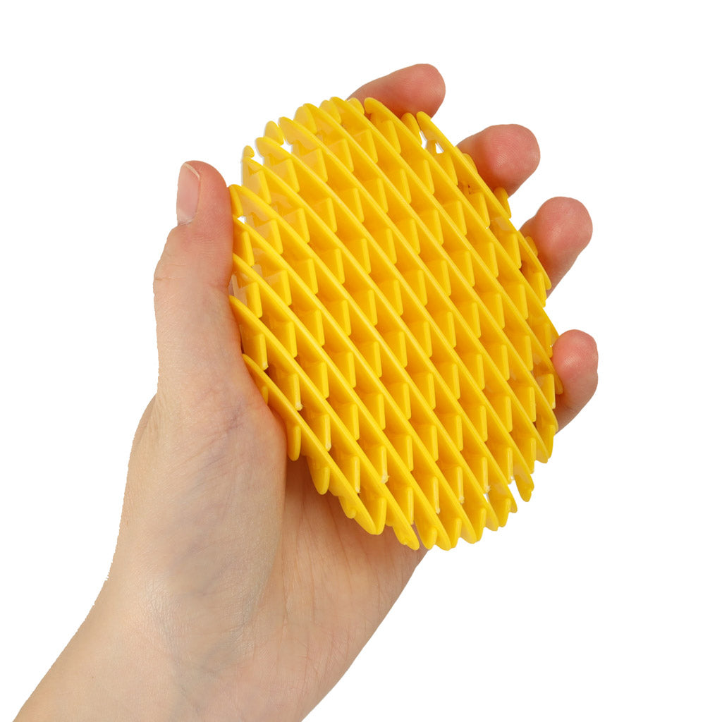 Fidget Worm sensorinis antistresinis tampomasis žaislas, geltonas – vaizdas 5