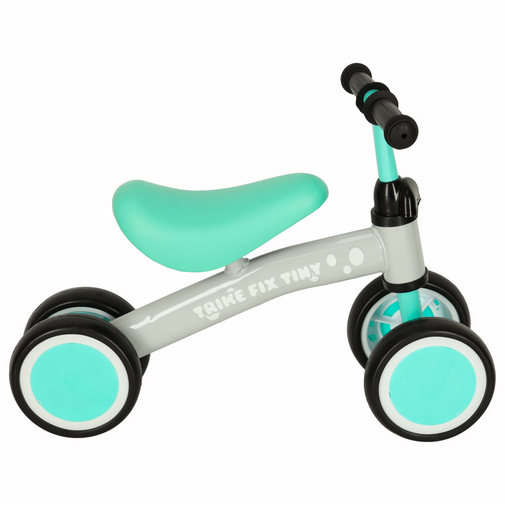 Keturratis balansinis dviratukas Trike Fix Tiny Balance Bike, mėtų spalvos