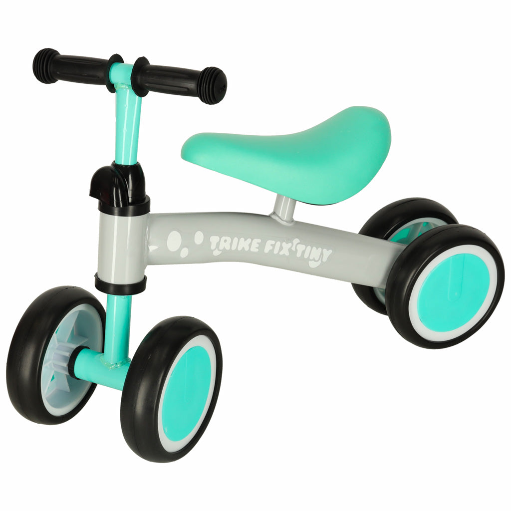 Keturratis balansinis dviratukas Trike Fix Tiny Balance Bike, mėtų spalvos