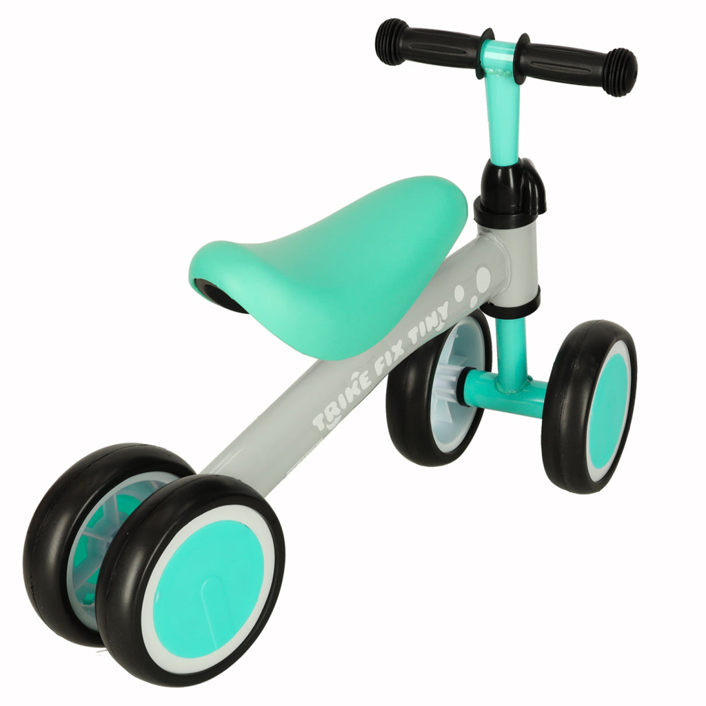 Keturratis balansinis dviratukas Trike Fix Tiny Balance Bike, mėtų spalvos